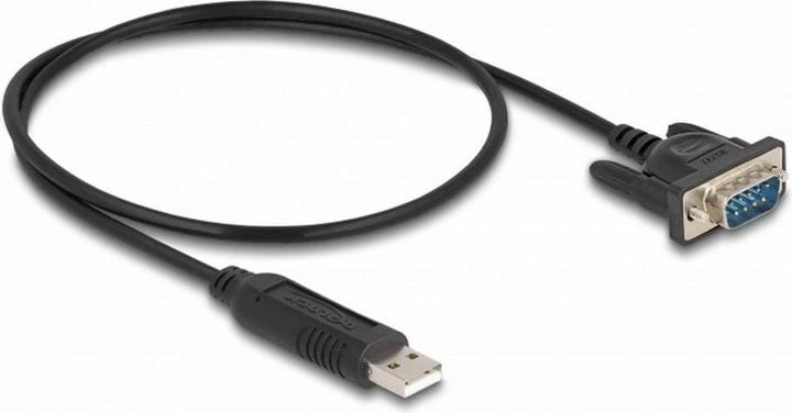 Produktbild Delock USB 2.0 zu Seriell RS-232 Adapter mit kompaktem seriellen Steckergehäuse 50 cm FTDI (0.50 m)