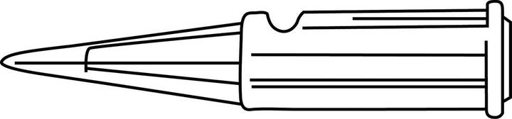 Actual product image Weller Erem Conical Tip Fine (Soldering tip)
