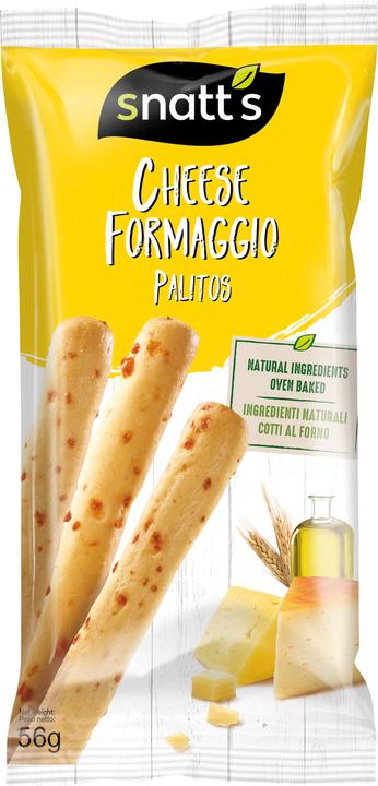 Actual product image Snatt's Palitos breadsticks - cheese (56 g)
