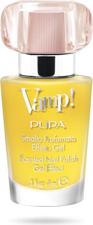 Pupa Milano Vamp! Pastel Edition Brilliant Yellow (109 Brilliant Yellow, Gel-Effekt Nagellack)