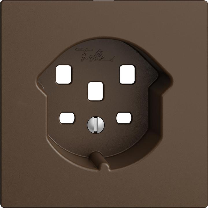 Image du produit Feller Kit de cache pour prise T25 coffee