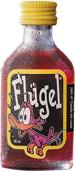 Produktbild Flügel Johannisbeer Shot mit Koffein PET Box / (40 x 2 cl)