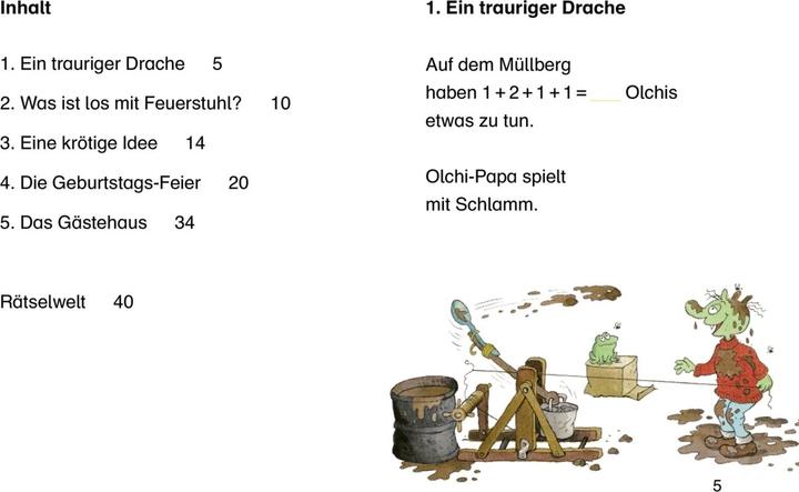 Image du produit Wort + Zahl Olchis Drachenfest (Allemand, Erhard Dietl, 2023)