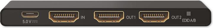 Actual product image Goobay HDMI Splitter 1 to 2 4K @ 60 Hz