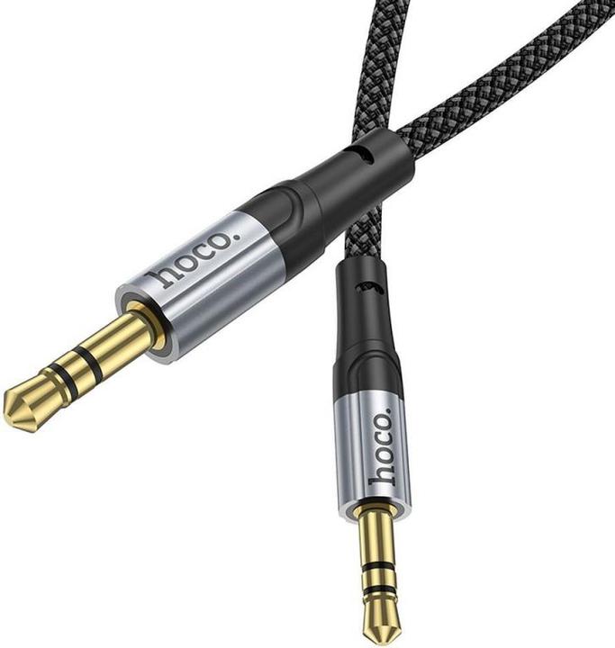 Immagine prodotto Hoco 3.5mm to 3.5mm Audio Kabel UPA26, 1m, Schwarz (1 m)