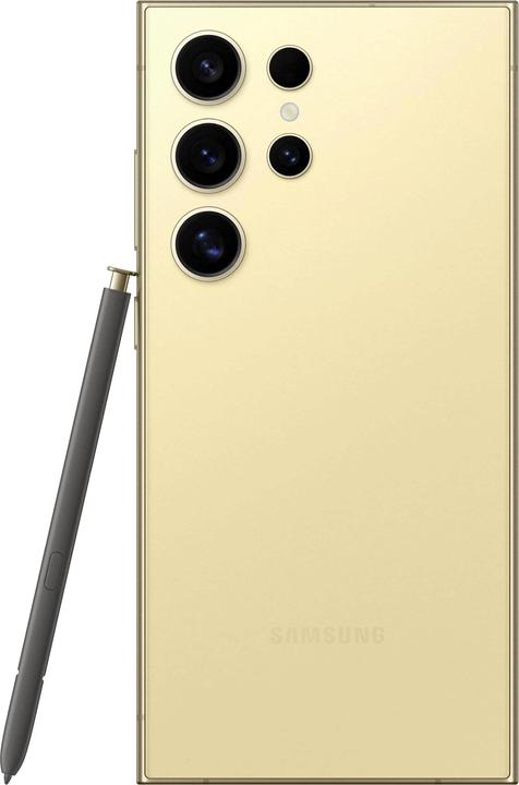 Actual product image Samsung Galaxy S24 Ultra (512 GB, Titanium Yellow, 6.80", Dual SIM, 200 Mpx, 5G)