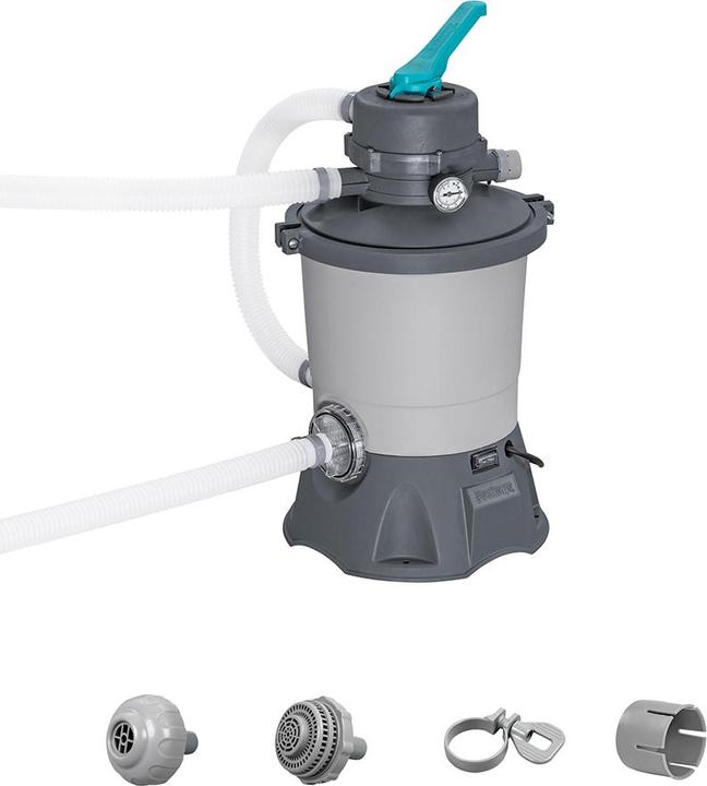 Image du produit Bestway Pompe de filtration à sable pour piscine hors sol 3 596 L