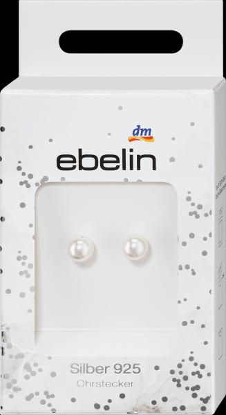 Produktbild dm ebelin Ohrstecker Perle 925 Silber