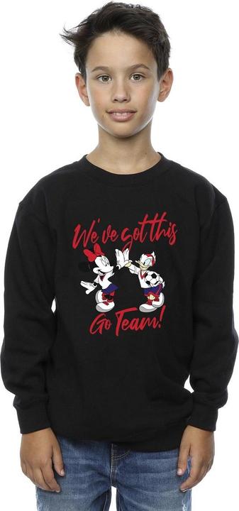 Actual product image Disney Boys Minnie Daisy We've Got This Sweatshirt (128)