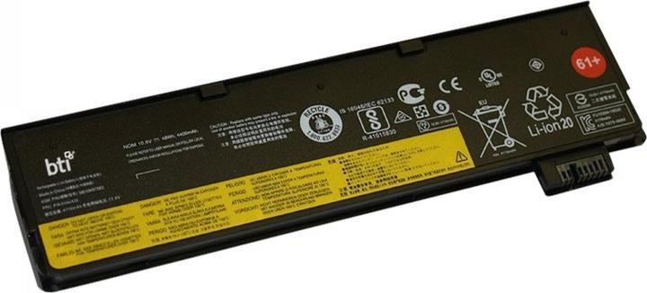 Image du produit Origin Storage Stockage Batterie BTI 6C THINKPAD T470 T OEM : 4X50M08811 61+ (6 cellules, 4400 mAh)