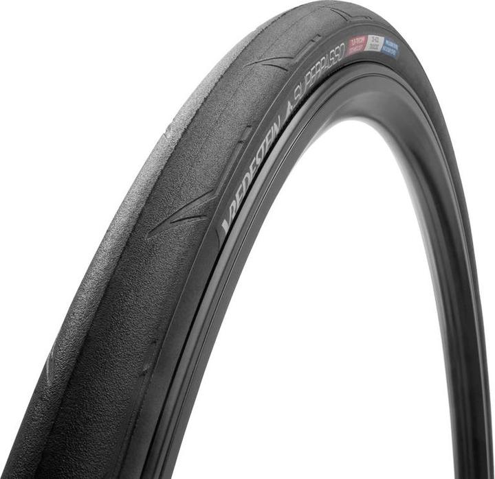 Produktbild Vredestein Superpasso Road Tire, 700x25c (25-622), aufgerollt, TPI150, 300 g, TLR, Schwarz (neu) (25-622)