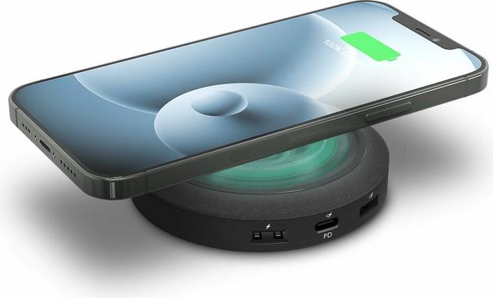 Immagine prodotto mophie Hub di ricarica wireless universale - ładowarka do czterech urządzeń, ładowanie bezprzewodowe 10 (15 W)
