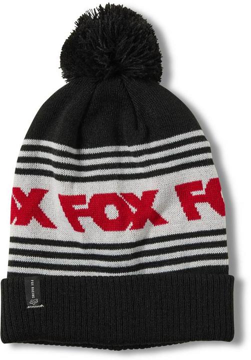 Actual product image Fox Beanie 22 Frontline Blk/Rd Os (One size)