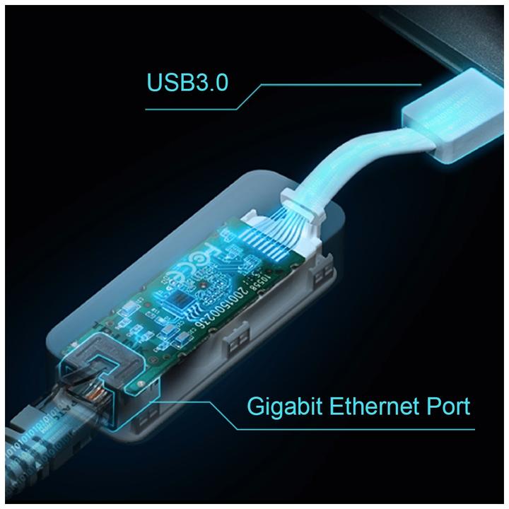 Produktbild TP-Link Ue300 (USB 3.0, RJ45 (1x))