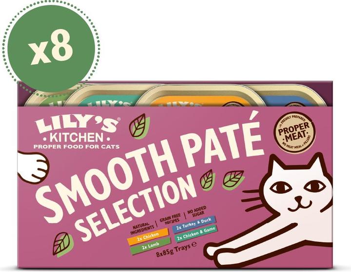 Produktbild Lily's Kitchen Smooth Pate Collection (Adult, 8 Stk., 680 g)