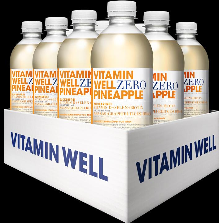 Produktbild Vitamin Well Zero Pineapple (Ananas-Grapefruit, 12 x)