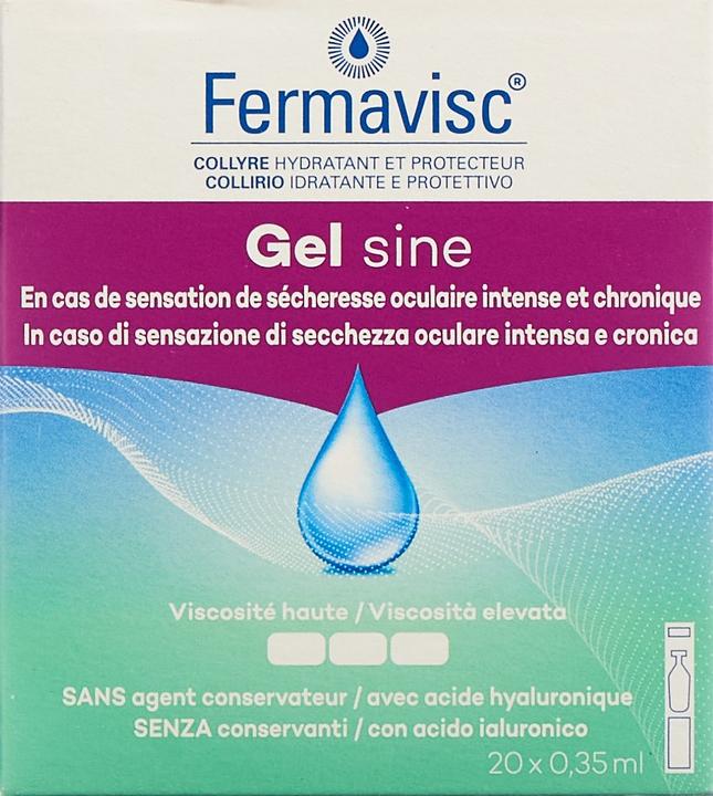 Produktbild OmniVision Fermavisc Gel Sine (7 ml, Fermavisc Gel sine Gtt Opht)