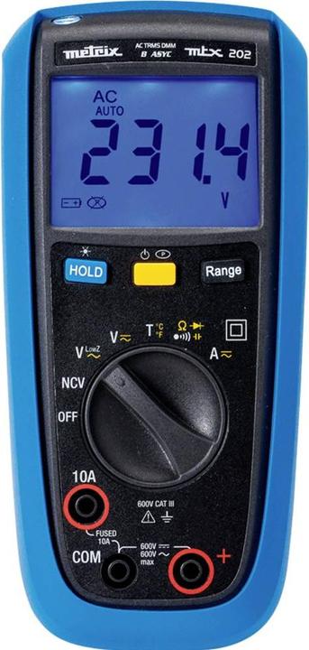 Metrix Hand-Multimeter digital MTX202 (CAT III 600V)