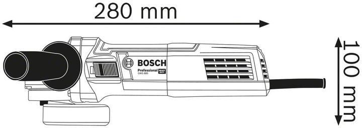 Actual product image Bosch Professional Angle grinder GWS 880 (125 mm)