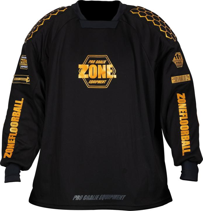 Zone Floorball Zone Goalie sweater PRO3 SUPERWIDE black/gold