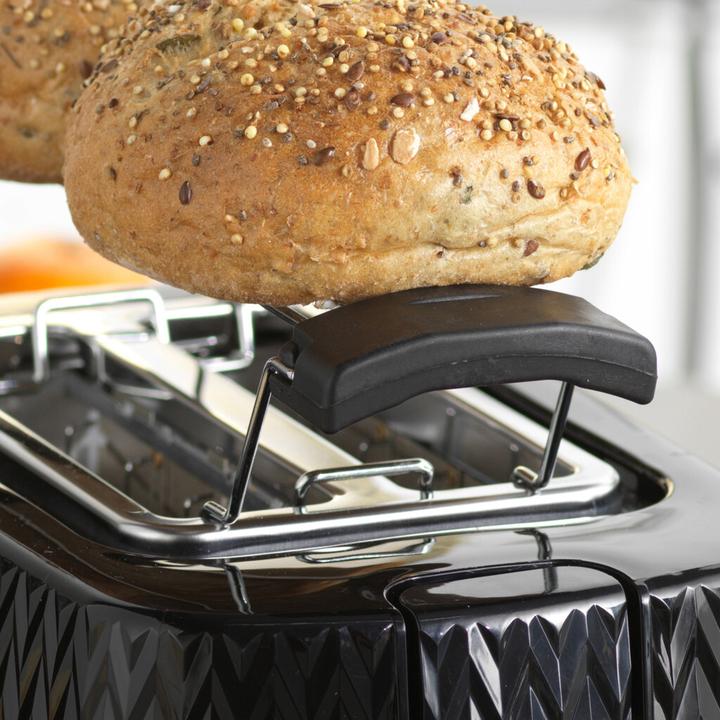 Produktbild Petra Chevron 2 Slice Toaster Black (EU-Stecker)