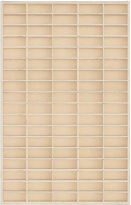 Image du produit VidaXL Vitrine murale Vitrine suspendue Vitrine de collectionneur avec 90 compartiments