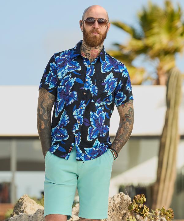 Produktbild Joe Browns Lightweight Textured Floral Short Sleeve Shirt (S)