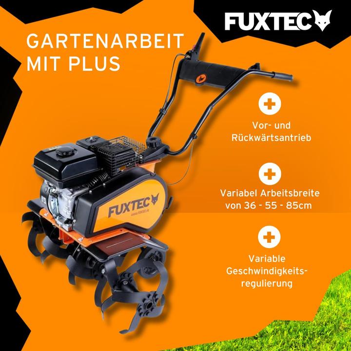 Image du produit Fuxtec FX-AF1212 Fraiseuse de sol Motobineuse de 85 cm de large