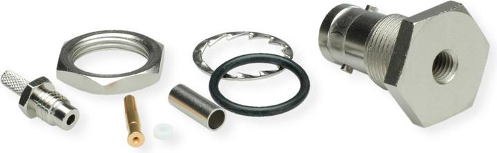 Produktbild Telegärtner BNC-Kabeleinbaubuchse Crimp G04 75 Ohm, crimp/crimp, A2903, Z04, G04 (RG-179 B/U)