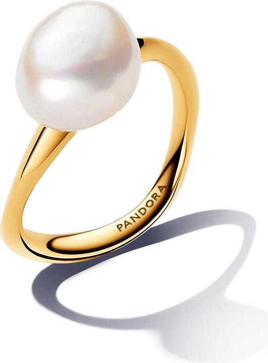 Image du produit Pandora Bague baroque traitée en perle de culture d'eau douce (54)
