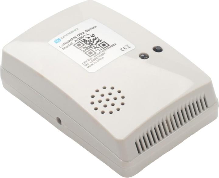 Actual product image Dragino AQS01-L LoRaWAN CO2 sensor Node 868MHz