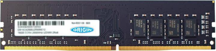 Actual product image Origin Storage 16GB DDR4 2666MHZ UDIMM 2RX8 CL19 ECC 1.2V (2666 MHz, DDR4-RAM, U-DIMM)