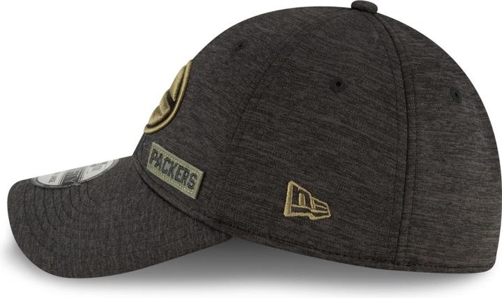 Actual product image New Era 39Thirty NFL Salute to Service Green Bay Packers Cap (S, M)