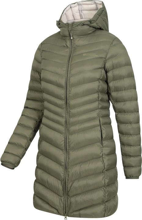 Actual product image Mountain Warehouse Womens/Ladies Florence Long Padded Jacket (32 D)