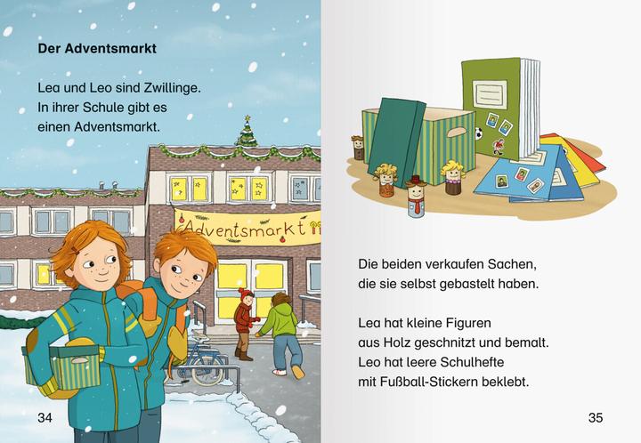 Produktbild Ravensburger Weihnachtsgeschichten - Leserabe ab 1. Klasse - Erstlesebuch für Kinder ab 6 Jahren (Deutsch, Anja Fröhlich, Marc-Alexander Schulze, 2023)