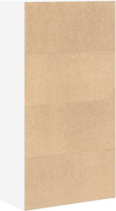 Actual product image VidaXL Bücherregal Regal Standregal Büroregal Aktenregal Aufbewahrungsregal Weiss (60 x 30 x 114 cm)