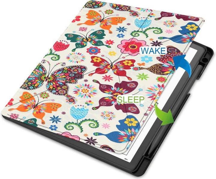 Actual product image Cover-Discount Kindle Scribe - Protective cover case butterflies