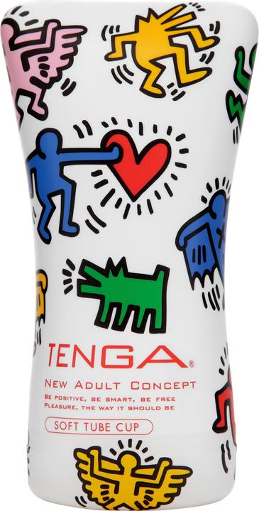 Produktbild Tenga Keith Haring Soft Case Cup 2, Masturbator aus TPE