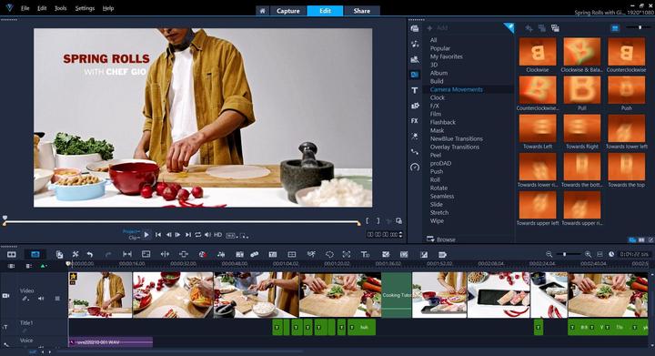 Immagine prodotto Corel VideoStudio 2022 Ultimate (1 Utente, Senza limiti)