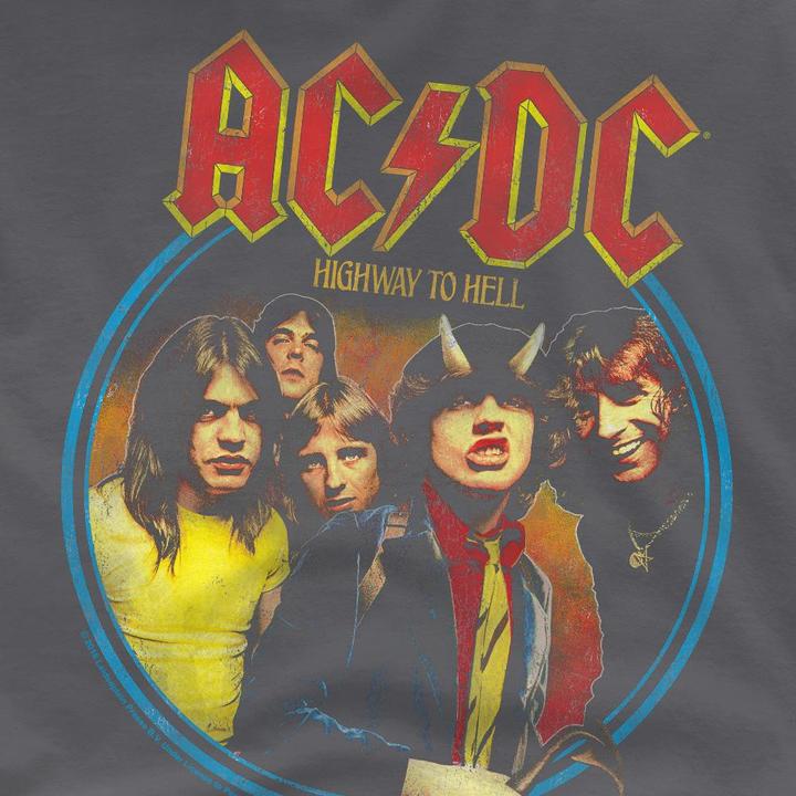 Actual product image AC/DC Mens Highway To Hell T-Shirt (4XL)