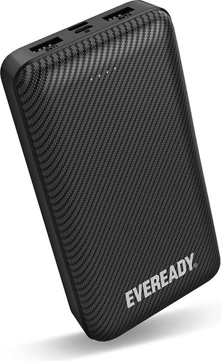 Image du produit Eveready PX20B - Banque d'alimentation 20000 mAh 2x USB-A (Noir) (20000 mAh, 74000 Wh)