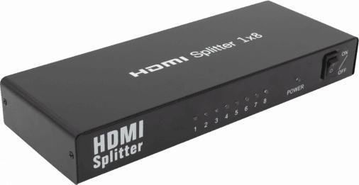 Produktbild Sbox HDMI Splitter 1x8 HDMI-1.4 HDMI-8