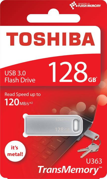 Actual product image Toshiba Transmemory - Biwako - USB 3.0 (128 GB, USB-A)