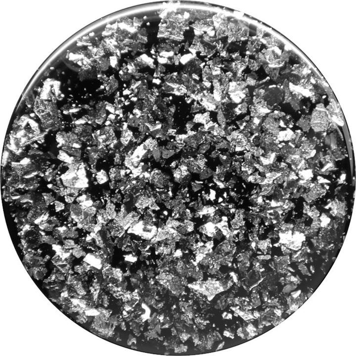 Actual product image PopSockets Foil Confetti Silver (2nd gen, interchangeable)