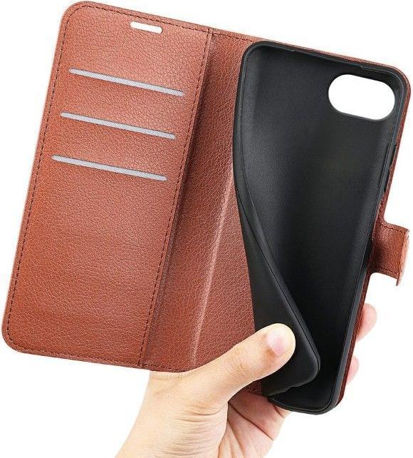 Image du produit MU Classic Litchi Leder Bookcover Series (Apple iPhone 16e)