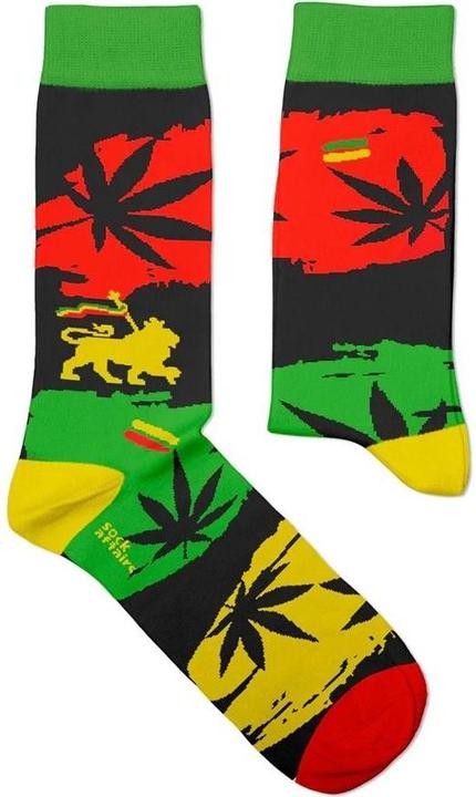 Bob Marley Rebel Reggae Socken