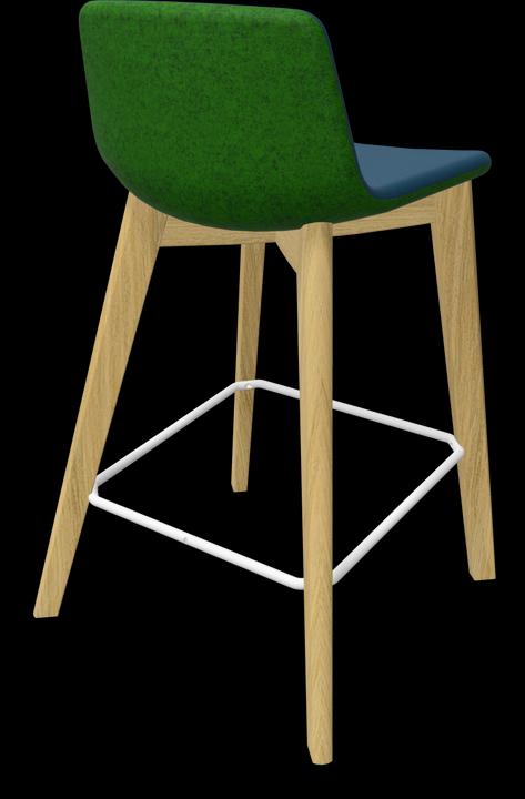 Actual product image Narbutas Twist & Sit Bar Stool