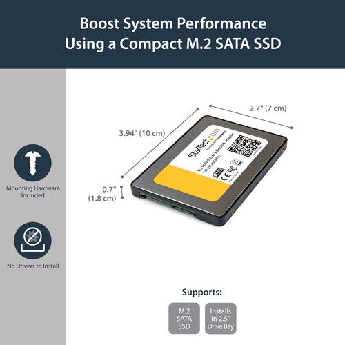 Produktbild StarTech SATA to M.2 Adapter