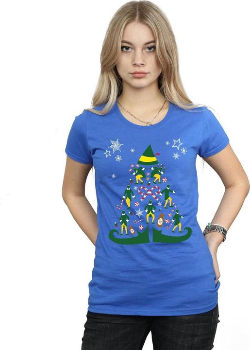 Produktbild Elf Christmas Tree TShirt (S)