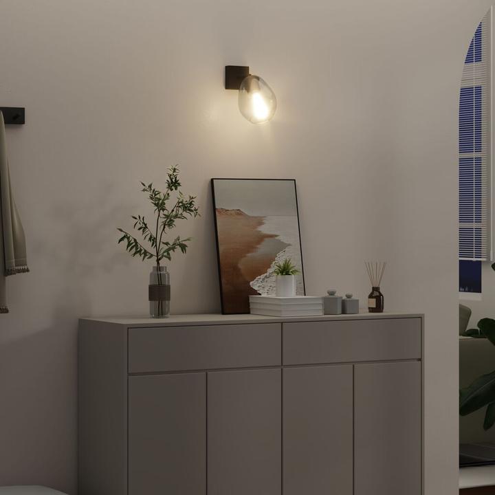 Image du produit VidaXL Deckenleuchten mit verstellbarem Glaslampenschirm Anthrazit E27 (E27)